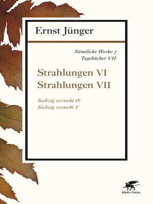 cover image of Sämtliche Werke--Band 7